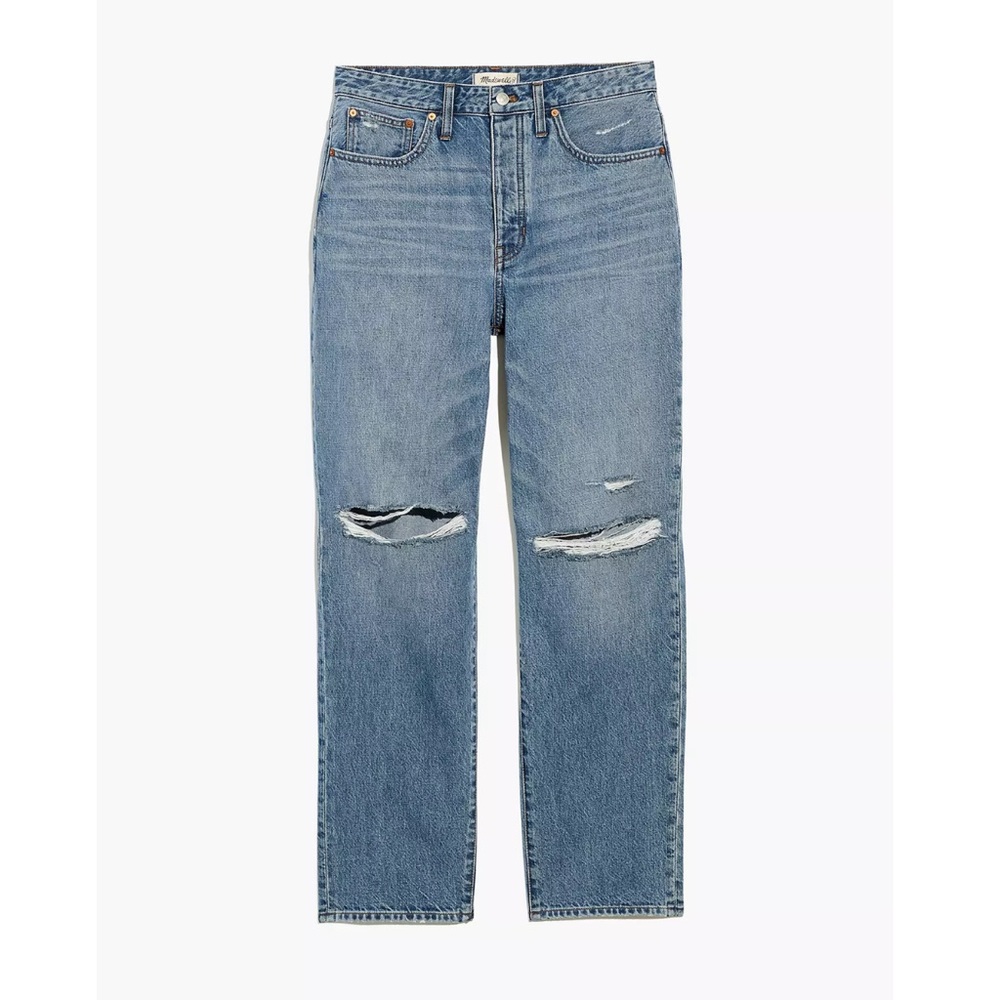 Madewell Women's Straight Leg Jeans - Blue